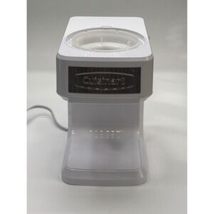 Cuisinart White Ice Cream Maker SSL100 Slicer Shredder Spiralizer Dessert‎ Maker